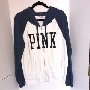 VS PINK full zip hoodie.